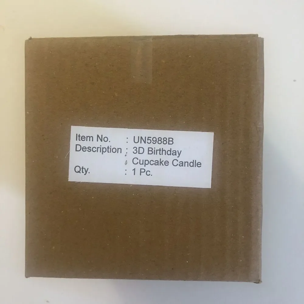 Birthday Cupcake Glass Candle Jar by Uncommon Goods - Picture 6 of 11